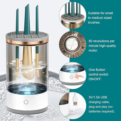 Electric Makeup Brush Cleaner &amp; Dryer